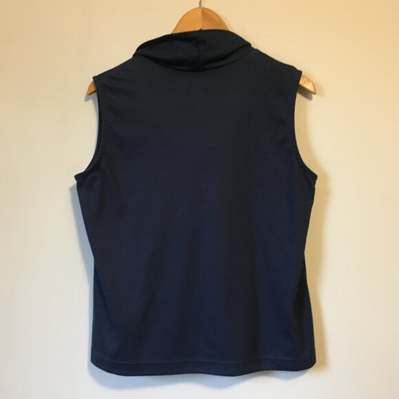 Vintage Canadian Made Cowl Neck Sleeveless Jersey Tank - Picture 2 of 13